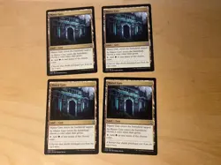 4 x MTG Manor Gate NM Commander Legends: Battle For Baldur’s Gate English - Image 1