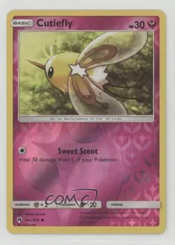 Cutiefly Reverse Foil Pokemon Sun & Moon Lost Thunder #145 - Image 1