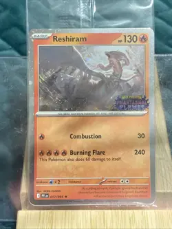 Reshiram - 017/094 - Phantasmal Flames Sealed BARNES & NOBLE Promo - Pokemon - Image 1