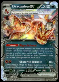 Carte Pokemon JUMBO Dracaufeu-ex JUMBO SVP 196 Lenticulare Promos Francais - Image 1