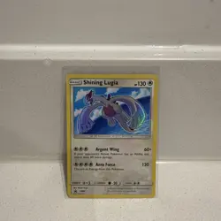Pokemon TCG Shining Lugia SM82 BLACK STAR PROMO Sun and Moon NM - Image 1