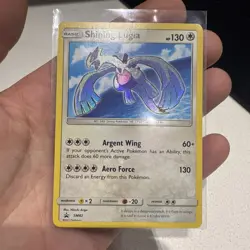 Pokemon TCG Shining Lugia SM82 BLACK STAR PROMO Sun and Moon NM - Image 2