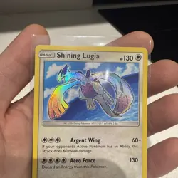 Pokemon TCG Shining Lugia SM82 BLACK STAR PROMO Sun and Moon NM - Image 4