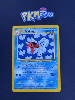 Pokemon TCG Seaking Neo Revelation 37/64 Regular LP. - Image 1