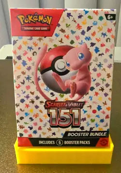 Pokemon TCG Scarlet and Violet 151 Booster Bundle Sealed - Image 1