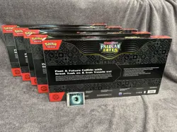 5x LOT Pokemon PALDEAN FATES Great Tusk Iron Treads Ex Premium Collection ✅ NEW - Image 2