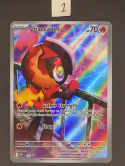 Charcadet 22 Black Star Promo Phantasmal Flames NM Pokemon TCG - Image 1
