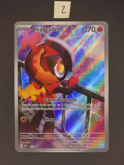 Charcadet 22 Black Star Promo Phantasmal Flames NM Pokemon TCG - Image 1