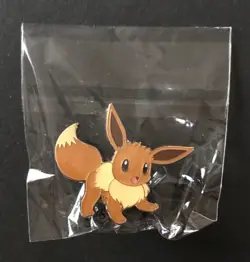 Eevee Pin Badge Pokemon Metal 2021 Evolving Skies Centre ETB Elite Trainer NEW - Image 1