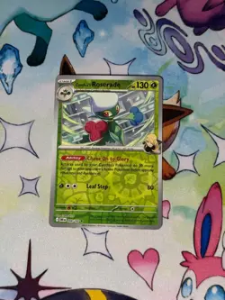 Cynthia's Roserade 008/182 Reverse Holo Pokemon TCG: Destined Rivals Near Mint - Image 1