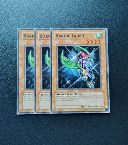 Yu-Gi-Oh - Harpie Lady 1 X3 - Full Playset - Image 1