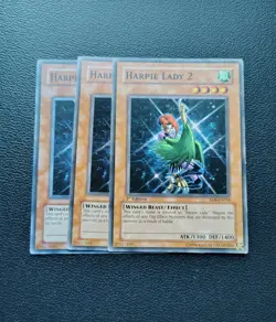 Yu-Gi-Oh - Harpie Lady 2 X3 - Full Playset - Image 1