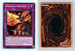 Volcanic Emission #LD10-EN023 Yu-Gi-Oh Soulburning Volcano 1st Ed Super Rare TCG - Image 1