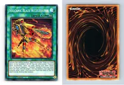 Volcanic Blaze Acc. #LD10-EN021 YuGiOh Soulburning Volcano 1st Ed Super Rare TCG - Image 1