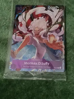 Monkey D. Luffy - One Piece P-041 PREREALEASE WINNER 1st Anniversary SEALED - Image 3
