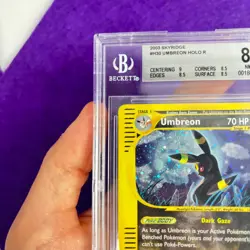 UMBREON H30 BGS 8.5 Holo Skyridge ENG Vintage Pokemon Card WOTC Era - Image 4