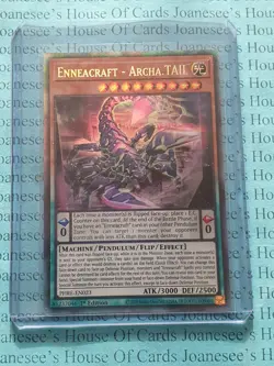 PHRE-EN023 Enneacraft - Archa.TAIL Collector's Rare Yu-Gi-Oh Card 1st Edit New - Image 3