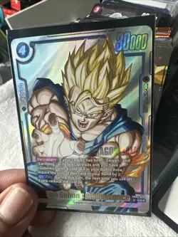 Son Gohan : Adolescence SB02-026 Alternate Art Manga Booster 02 Dragon Ball Card - Image 3