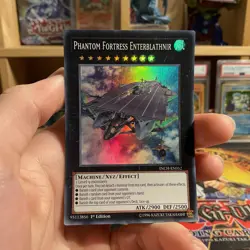 INCH-EN052 Phantom Fortress Enteblathnir Super Rare 1st Edition LP YuGiOh Card - Image 1