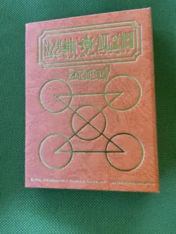 Zatch Bell The Card Battle Ponygon Spell Book Orange with Gold Trim color 2005 - Image 1