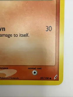 Numel 59/100 EX Crystal Guardians Reverse Holo Rare Stamped Pokemon Card - Image 5