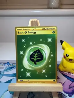 Pokemon TCG Grass Energy See Pics Scarlet & Violet Paldea Evolved Card 278/193 - Image 1