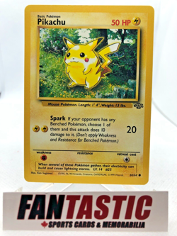 60/64 | Pikachu | Jungle | Pokemon Card | LP - Image 1