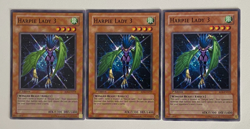 Yugioh - Harpie Lady 3 x 3 - 1st Edition LP - Plus Free Holographic Card - Image 1
