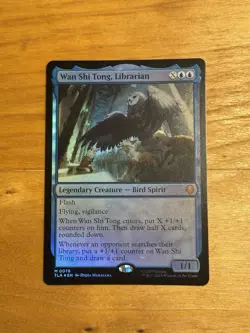 Magic: The Gathering Wan Shi Tong Librarian Foil Avatar The Last Airbender - Image 1