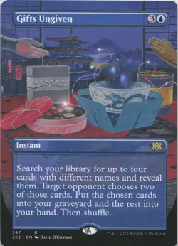 Gifts Ungiven (Borderless) R Double Masters 2022 347 - LP MTG - Image 1