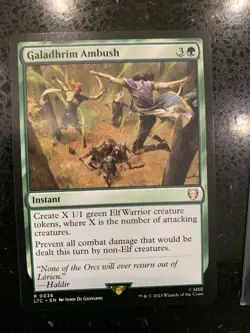 MTG ~ Galadhrim Ambush ~ Tales of Middle-earth Commander ~ Near Mint ~ Rare - Image 1