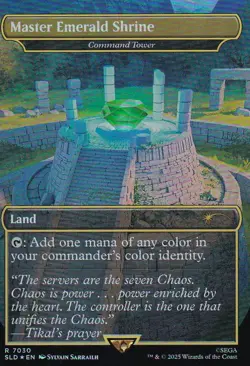 Master Emerald Shrine - Command Tower (7030) (Rainbow Foil) #4 - Image 1