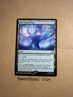 MTG The World Tree KHM 275/285 R The List NM Regular Rare Land - Image 1