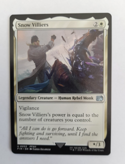 Snow Villiers #33 Final Fantasy FIN Magic MTG NM in sleeve (g102) - Image 1