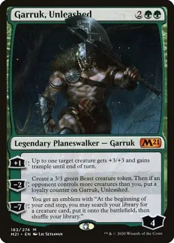 Garruk, Unleashed-Core Set 2021-Regular-183-LP - Image 1