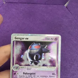 Gengar ex 108 EX RossoFuoco e VerdeFoglia Carta Pokemon HOLO ITALIANA - GD - Image 3