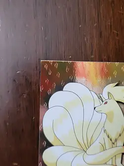 NM! FLAMES Holo Foil Topps Pokemon TV Animation Series 1 #38 Ninetails Black - Image 3