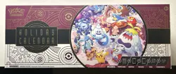 Pokemon - Scarlet & Violet - 2025 Holiday Advent Calendar Bundle Box NEW Sealed - Image 1