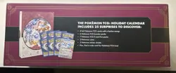 Pokemon - Scarlet & Violet - 2025 Holiday Advent Calendar Bundle Box NEW Sealed - Image 2