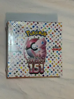 Pokemon TCG 151 Booster Box Japanese | NEW + SHRINK ✅ | NEXT DAY SHIPPING - Image 1