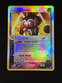 Claydol #8/95 - Pokemon TCG - EX Team Magma vs. Team Aqua - Reverse Holo - NM - Image 1
