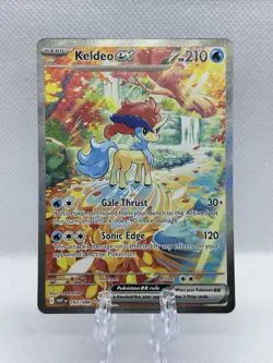 Keldeo ex 167/086 - White Flare Pokemon Special Illustration Rare English NM - Image 1