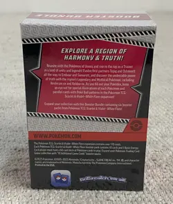 Pokemon TCG Scarlet And Violet White Flare Booster Box New Sealed - Image 2