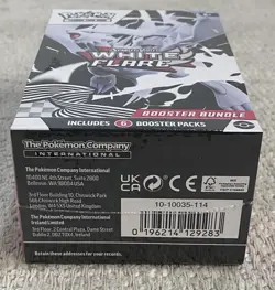 Pokemon TCG Scarlet And Violet White Flare Booster Box New Sealed - Image 5