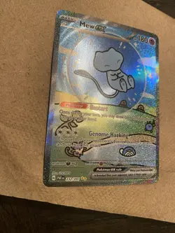 Mew Ex 232/091 Special Illustration Rare Paldean Fates Pokemon TCG Bubble Mew - Image 4