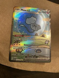 Mew Ex 232/091 Special Illustration Rare Paldean Fates Pokemon TCG Bubble Mew - Image 5