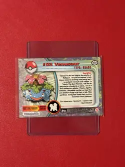 Venusaur #03 - Pokemon TCG - Pokemon 1999 Topps - Image 2