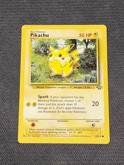 Pokemon Jungle "Pikachu" 60/64 / Common / Lightly Played - Image 1
