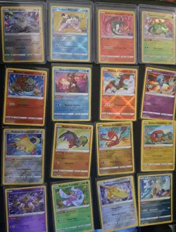 16 Radiant Rare Full Set Complete Pokemon Collection Charizard Greninja Eevee NM - Image 1