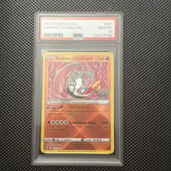 2023 Pokemon SWSH #020 Radiant Charizard Crown Zenith Holo PSA 10 GEM MT - Image 1